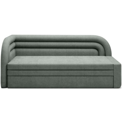 ELTAP Zelena sklopiva/s prostorom za odlaganje sofa od &amp;scaron;enila s lijevim kutom 223 cm Fabillo &amp;ndash; Slike