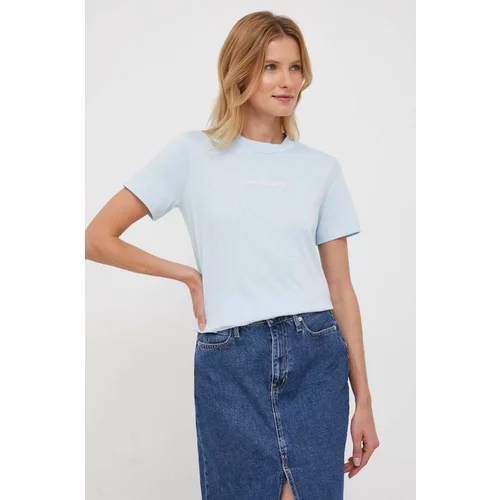 Calvin Klein Jeans Bombažna kratka majica