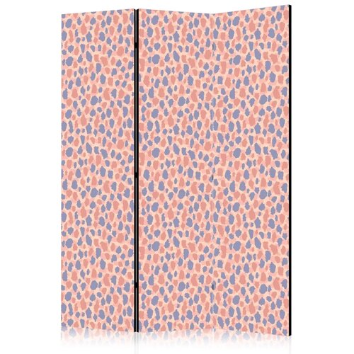  Paravan - Giraffe Pattern - Colorful Animal Pattern in Blue-Pink Spots 135x172 Akustični Cene