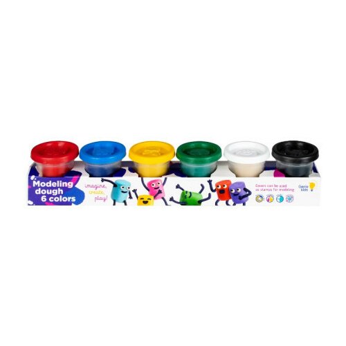 Dream Makers igračka plastelin u setu, 6 boja ( A073518 ) Slike