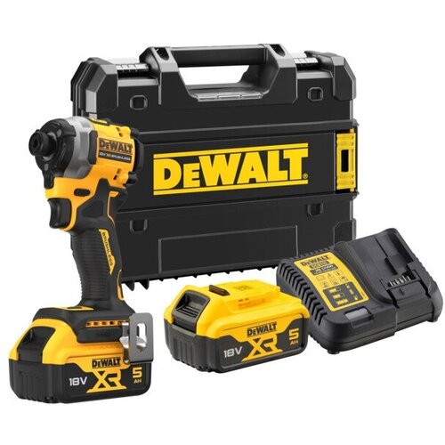 Dewalt 18v impact driver 3 gears; 208nm; trunk; 2x5AH Cene
