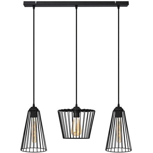  Luster na sajli TORRI 3xE27/15W/230V crna Cene
