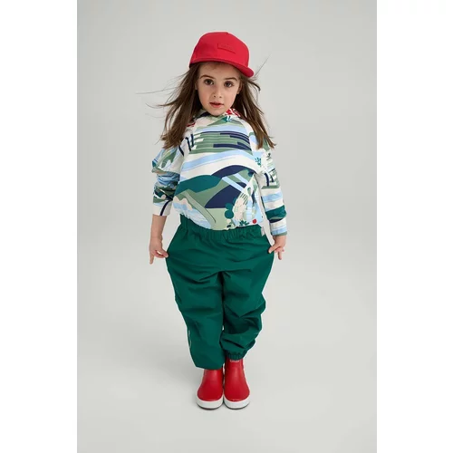 Reima Dječje vodootporne hlače Kaura boja: zelena