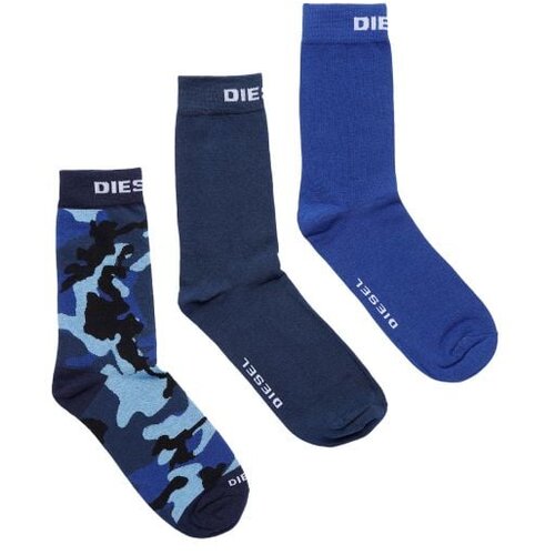Diesel Socks - SKM-HERMINE-THREEPACK SOCKS blue Slike