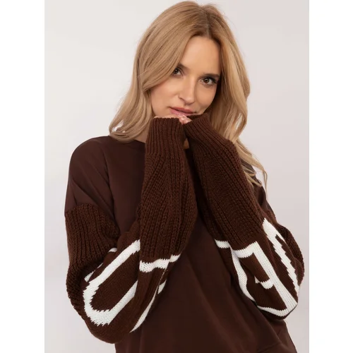 Italy Moda Sweatshirt-MI-BL-M5975.26P-brown