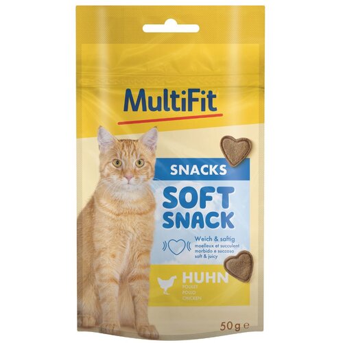 MultiFit poslastica za mačke Soft Snack piletina 50 g Cene