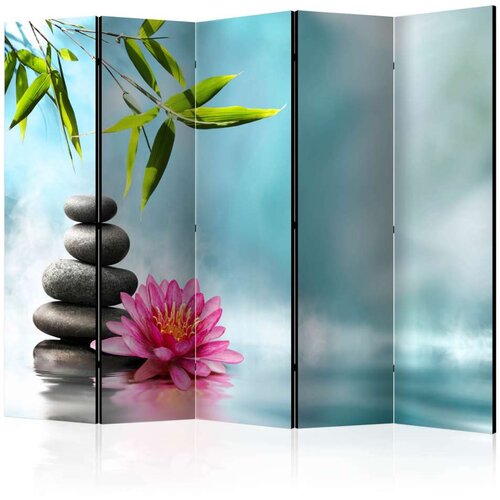  Paravan u 5 dijelova - Water Lily and Zen Stones II [Room Dividers] 225x172 Cijene