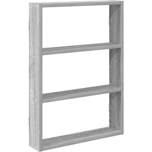 Maison Chic Stenska polica - Viseča Polica siva sonoma 43x9x60 cm inž. les, (21794080) Slike