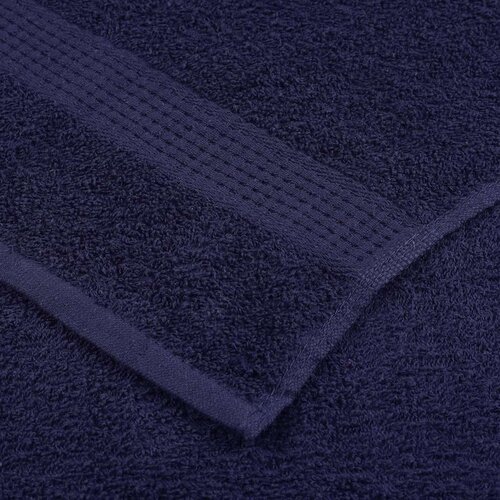 vidaXL 8-dijelni set ručnika modri 360 gsm 100 % pamuk Cene