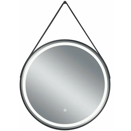 Mirrors and More Stensko ogledalo z lučjo ø 60 cm Fine –