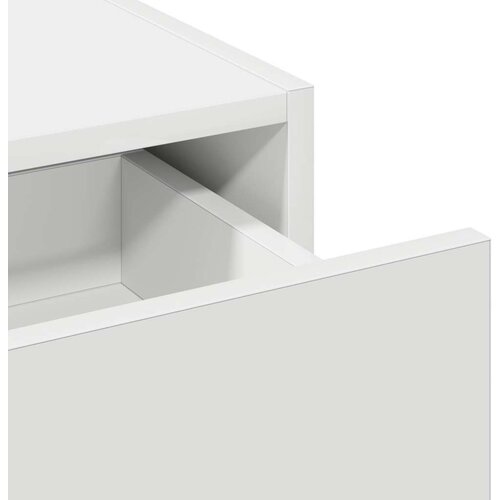 vidaXL Bijela MDF 83 x 40 x 70 cm Ogledalo Toaletni stol Pravokutni Cene