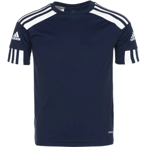 Adidas Tehnička sportska majica 'Squadra 21' noćno plava / bijela