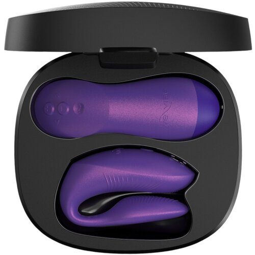 We Vibe Chorus Pro - pametni, daljinski parni vibrator (ljubičasti) Slike