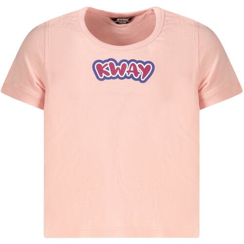 K-Way SHORT SLEEVE T-SHIRT GIRL PINK Slike