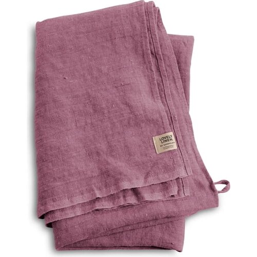 Lovely Linen Hamam-brisača / brisača za savno - Old Rose Cene
