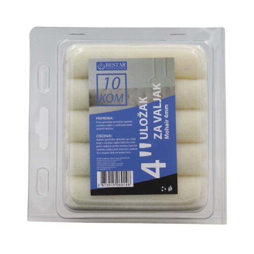 Master Uložak za valjak set 10/1 4" 4mm Mohair BRF-429 Cijene