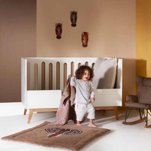 Qu-ax otro&amp;scaron;ka posteljica trendy 70x140 white Slike