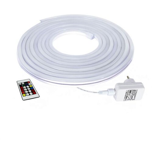 COMMEL ZAGREB D.O.O. led neon traka 24W IP44 5m daljinski 24 dugmeta Cene