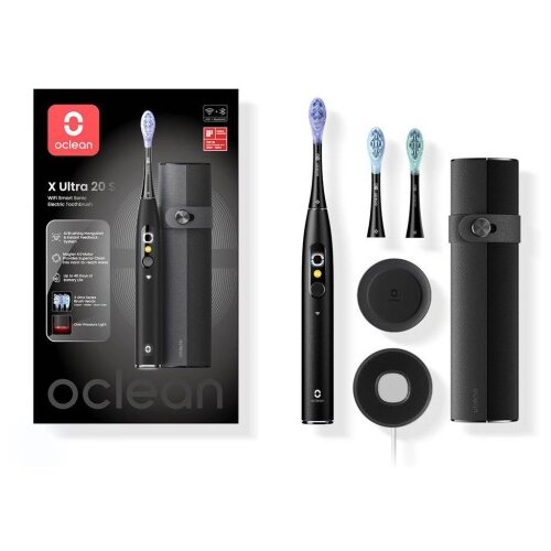 Oclean Električna zobna &scaron;četka X Ultra 20 Set Črna, Sonični motor Cene
