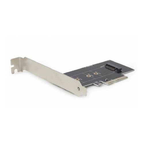 Gembird M.2 ssd adapter pci-express add-on card, with extra low-profile bracket Cene