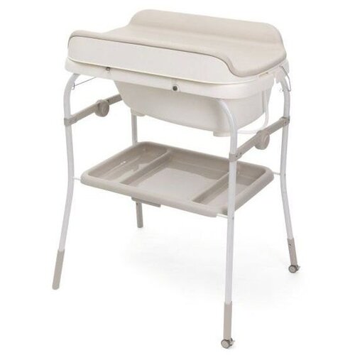 Chicco kadica sa komodom za presvlačenje Soft Bubble Armonia, Motherpearl Slike