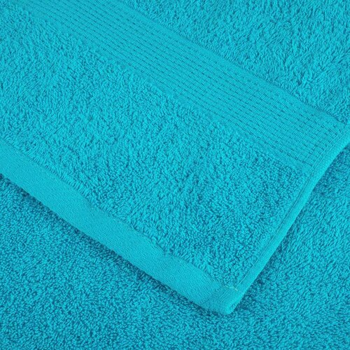 VidaXL Ručnici za ruke 10 kom tirkizni 50x100 cm 600 gsm 100 % pamuk Slike
