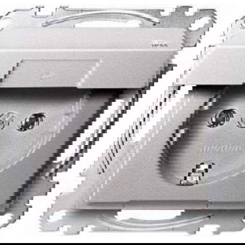 Merten SCHUKO vtičnica iz aluminija s pokrovom na tečajih IP44 MEG2314-0460, (21225497) Cene