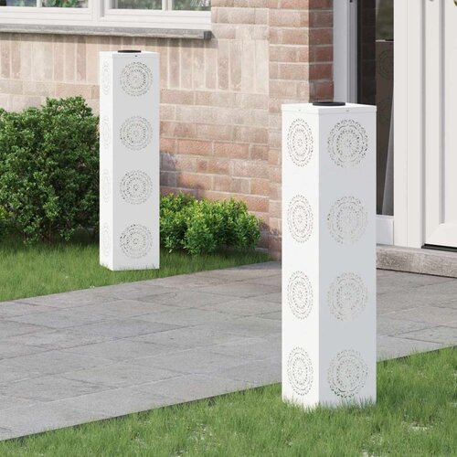  Solarna LED svjetlost za stazu 2 pcs Bijelo Cijene