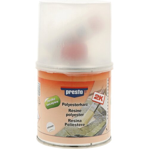 Presto Poliesterska smola + učvr&amp;scaron;ćivač - 250 g Slike