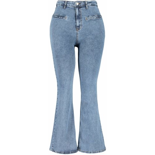 Trendyol Curve Blue Camisole Jeans Cene