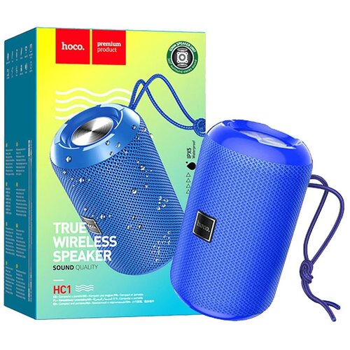 Hoco Zvučnik bežični, Hoco HC1, Bluetooth, 1200mAh, 5W, IPX5 - HC1, Plavi Cijene