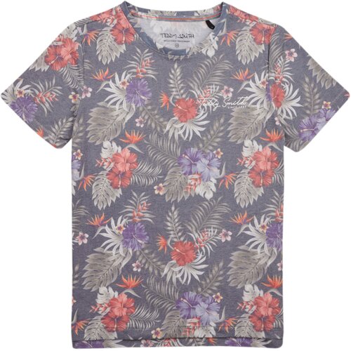 Teddy Smith Majice s kratkimi rokavi T-FLOWERS MC JR Večbarvna Cene