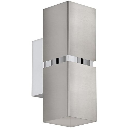 Eglo 96264 - LED zidno svetlo PASSA 2xGU10/3.3W/230V kvadratnog oblika Slike