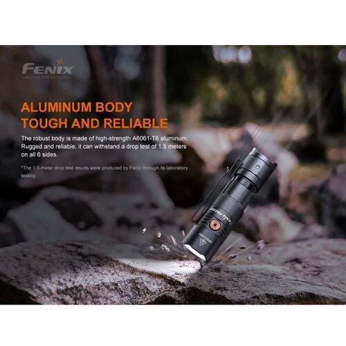 Fenix PD25R - punjiva led baterijska lampa LED/USB/1xCR123A IP68 800 lm 70 h 700 mah Slike