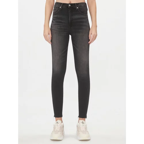 Calvin Klein Jeans Jeans hlače J20J222149 Črna Super Skinny Fit