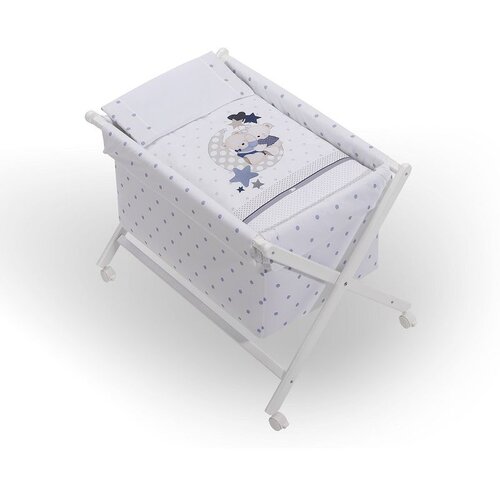 Interbaby kolijevka set white Amorosos blue Cijene