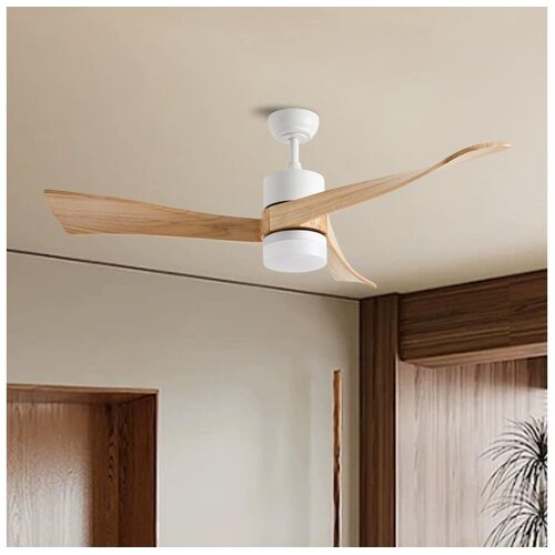  ZEVENTI - LED Plafonski ventilator NATURITO LED/18W/230V Wi-Fi Tuya bela/hrast + daljinski upravljač Cene