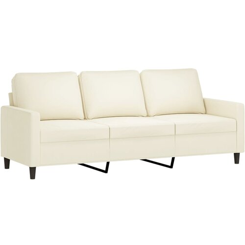 Maison Chic kavč - Sofa - Kanape krem 180 cm žamet, (21726435) Slike
