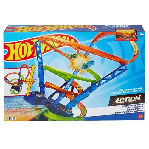 Mattel Hot Wheels igralni set Vrtoglavi ciklon - Cene