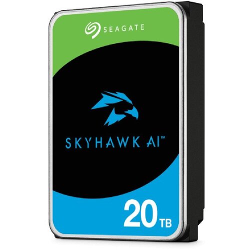 Gembird Seagate SkyHawk AI internal hard drive 20 TB 7200 RPM 512 MB 3.5 Serial ATA III Cijene