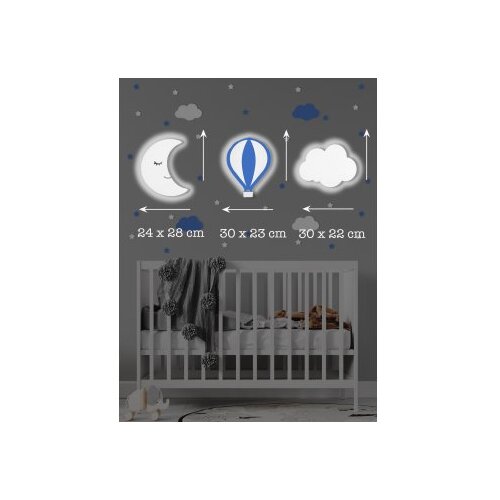Opviq YL448 BlueWhite Decorative Led Lighting Slike