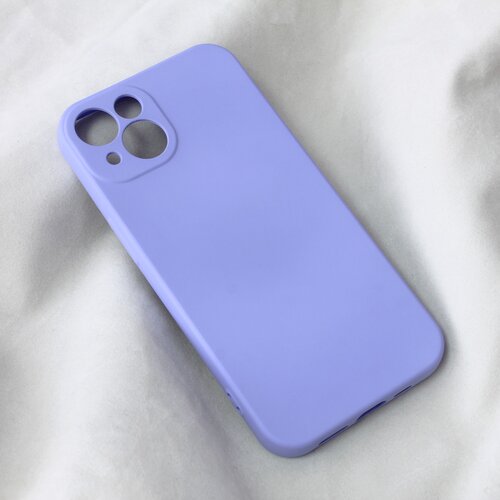Teracell torbica soft velvet za iphone 13 6.1 ljubicasta Slike