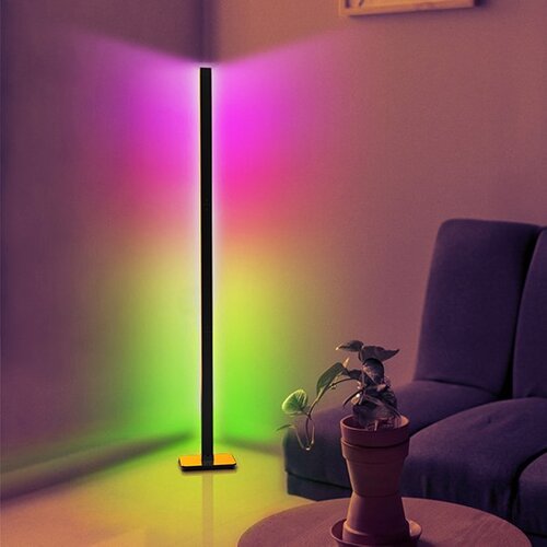 Mitea M69-B rgb+ic podna lampa crna 10W led sa daljinskim 20 tastera i adapterom 5V 2A Slike