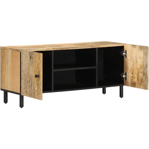 Maison Chic TV omarica - TV stojalo - Televizijska omarica 105x33x46 cm trden mangov les, (21699860) Cene