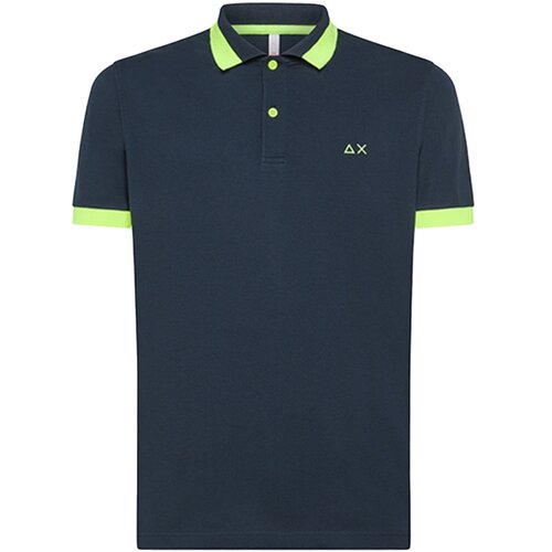 Sun68 muŠka majica polo big stripe fluo s/s Cene