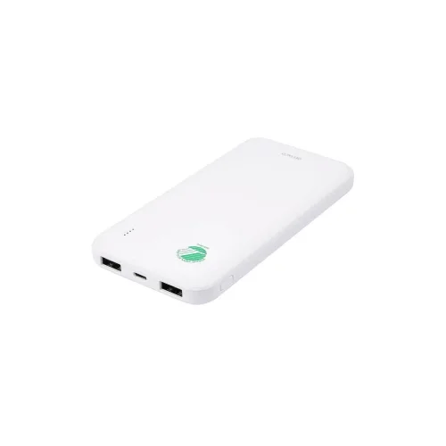 Deltaco - a nordic brand PB-S1000 powerbank (rezervna baterija) 10000 mAh LiPo USB a bijela