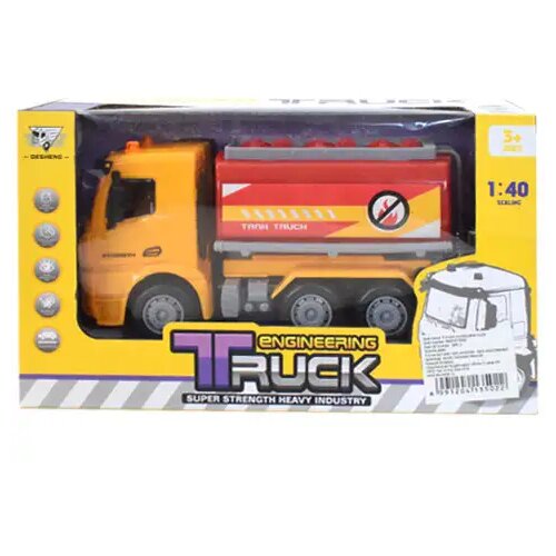 Magic Toys Tovornjak za prevoz nevarnih snovi 17cm Cene