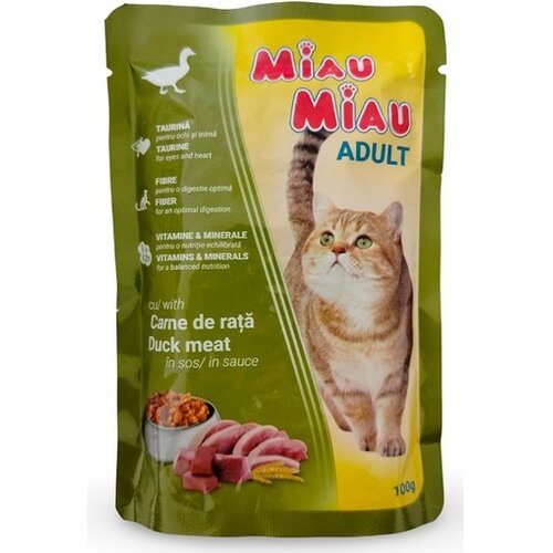 Miau Miau Hrana za mačke Pačetina 100 g Cene