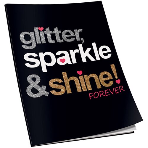 Teka MEKI UVEZ A4 KARO 40L 80G GLITTER CONNECT SORTIRANI MOTIVI Slike