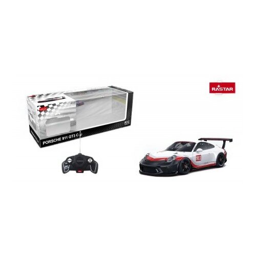  automobil na daljinsko upravljanje Porsche 911 GT3 CUP 59400, 1:18, bijeli Cijene